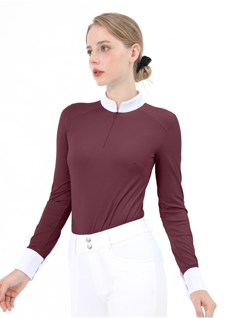 Equestrian Shirts Longsleeve Women