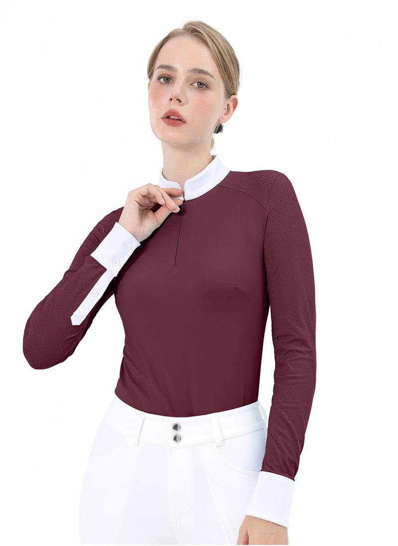 Equestrian Shirts Longsleeve Women