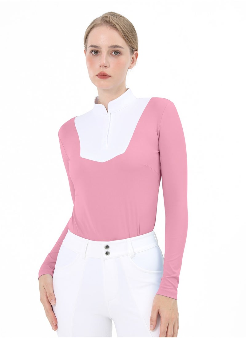 Equestrian Shirts Longsleeve Riding Top Women