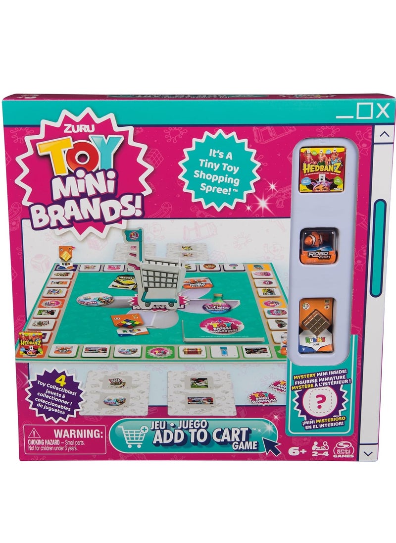 Games Toy Mini Brands Add to Cart with Four Collectible Toy Mini Brands Figures, Family , Party , for Adults and Kids Ages 8+