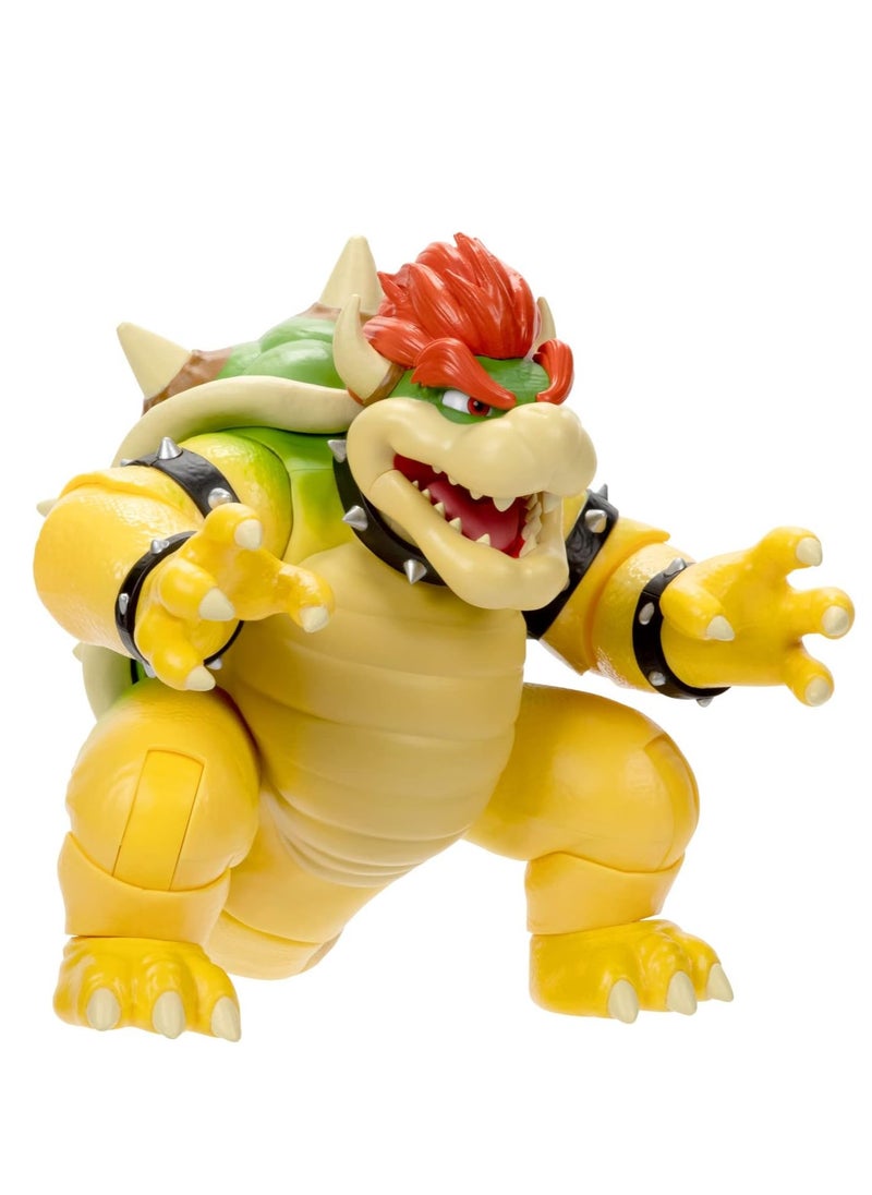 Super Mario Movie - Fire Breathing Bowser Action Figure