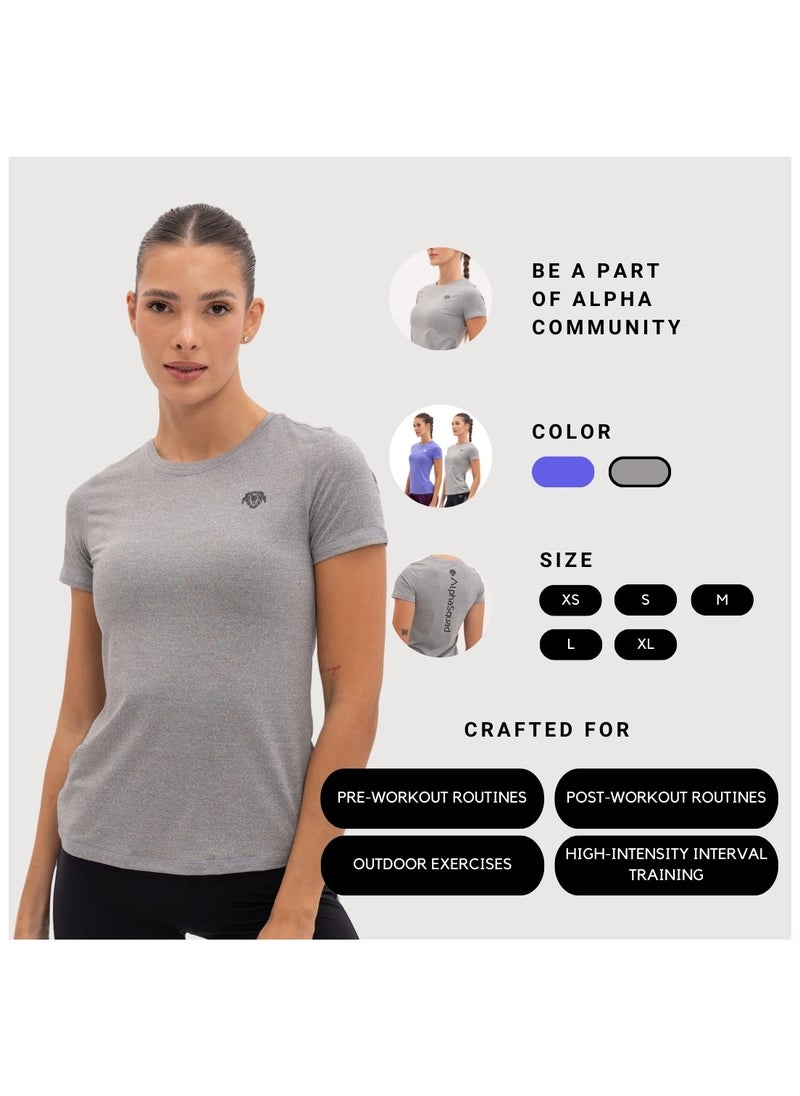 AlphaSquad Athletic T-Shirts for Women