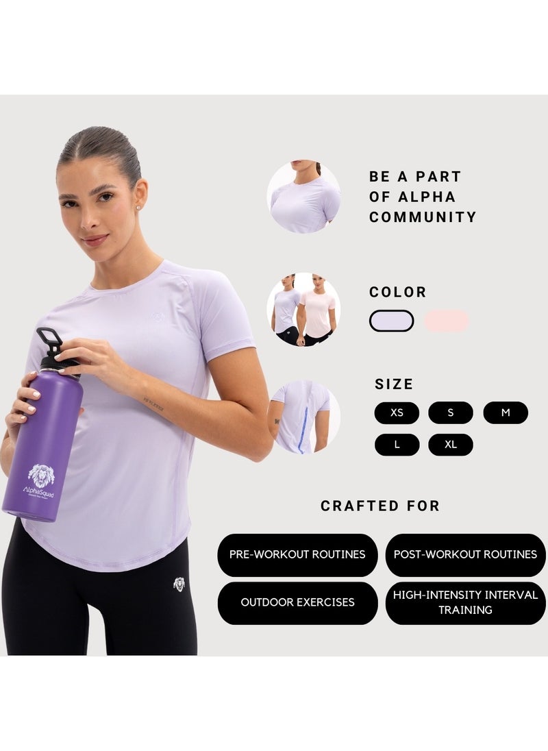 AlphaSquad Athletic Sports T-Shirts for Women