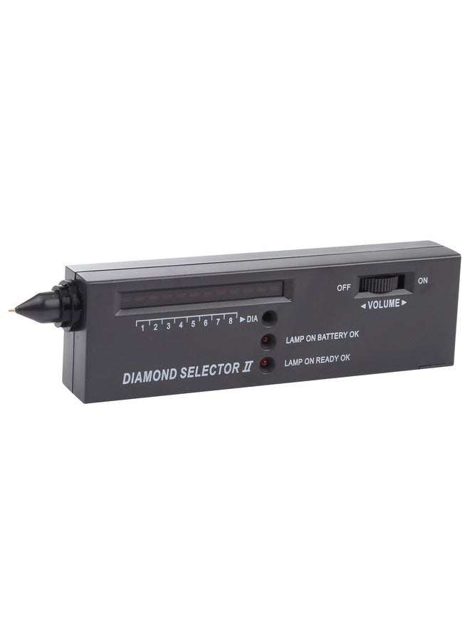 Diamond Selector ll with LED Indicator, DC 9V Battery(Black)