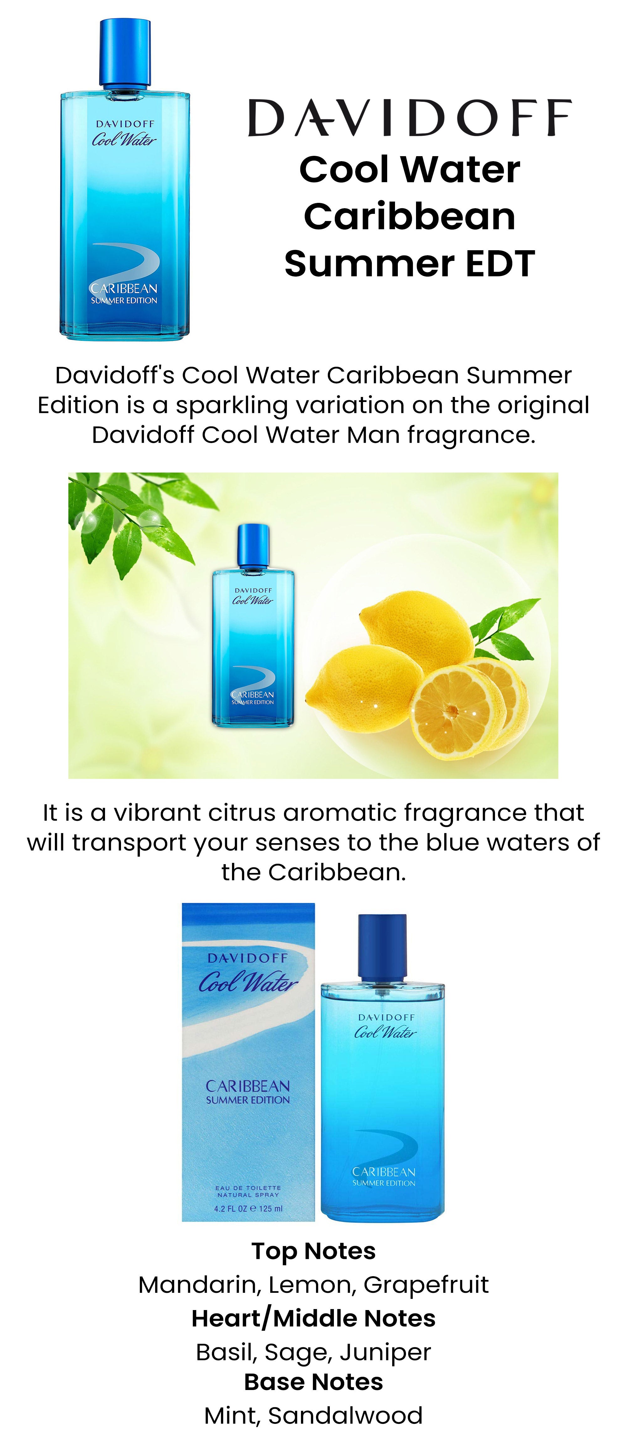 Cool Water Caribbean Summer EDT 125ml