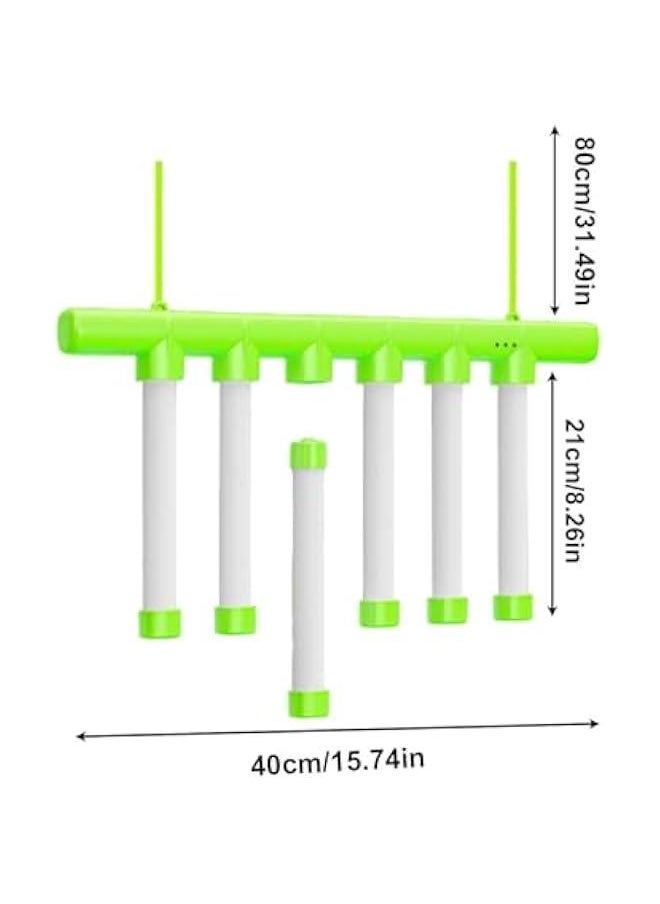 Reflex Hand Challenge, Reflex Challenge Game, Adjustable Speed Reaction Game, Falling Sticks Challenge Game, Drop Catch Win Game, Light-Up Training Sticks for Coordination Training