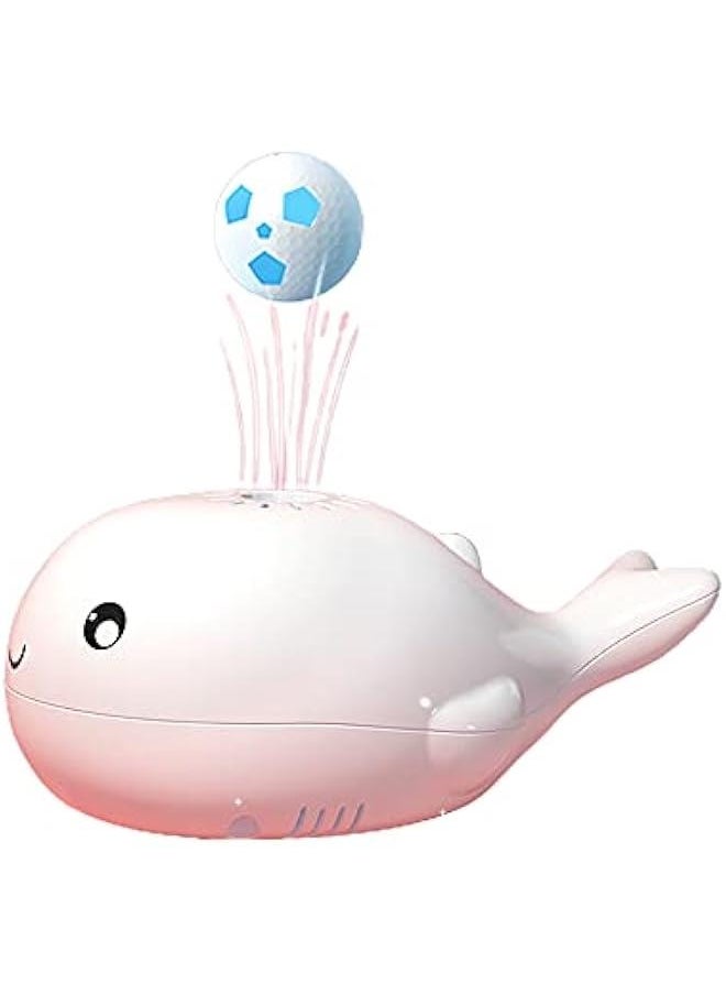 Floating Ball, Creative USB Rechargeable Whale Bladeless Fan Levitation Ball Flying Ball Portable and Safe Fan for Kids (White)