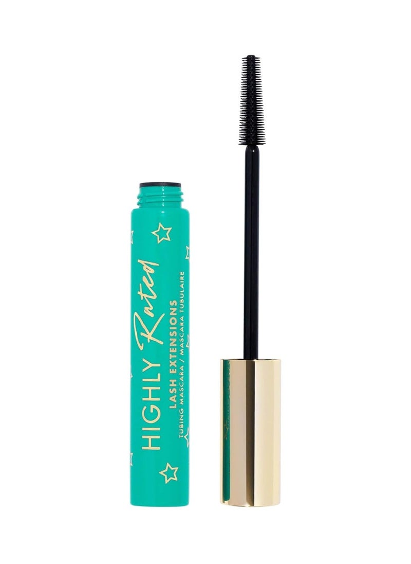 Highly Rated Lash Extensions Tubing Mascara for Added Length and Lift - Black - As Seen on Tik Tok
