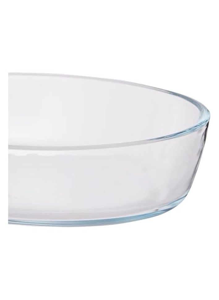 AHM 0.7L OVAL BAKING DISH - OVEN GLASS