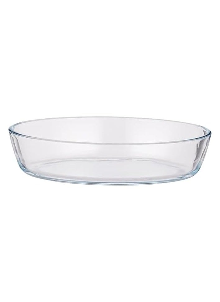 AHM 0.7L OVAL BAKING DISH - OVEN GLASS