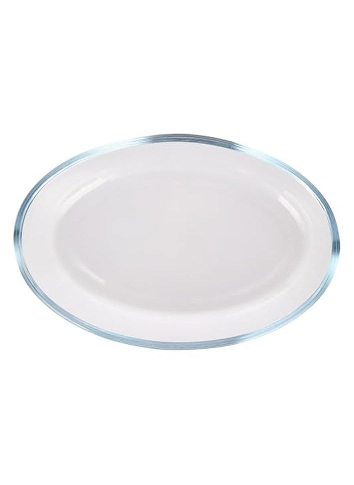 AHM 0.7L OVAL BAKING DISH - OVEN GLASS