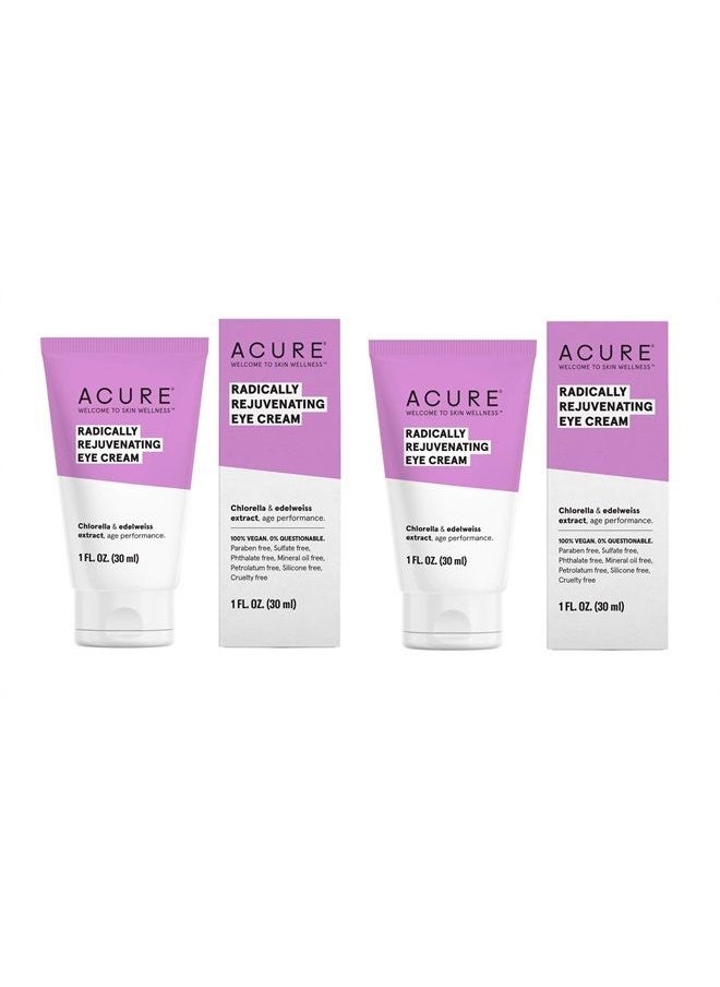 ACURE Radically Rejuvenating Eye Cream, 1 Fl. OZ. - Pack of 2.