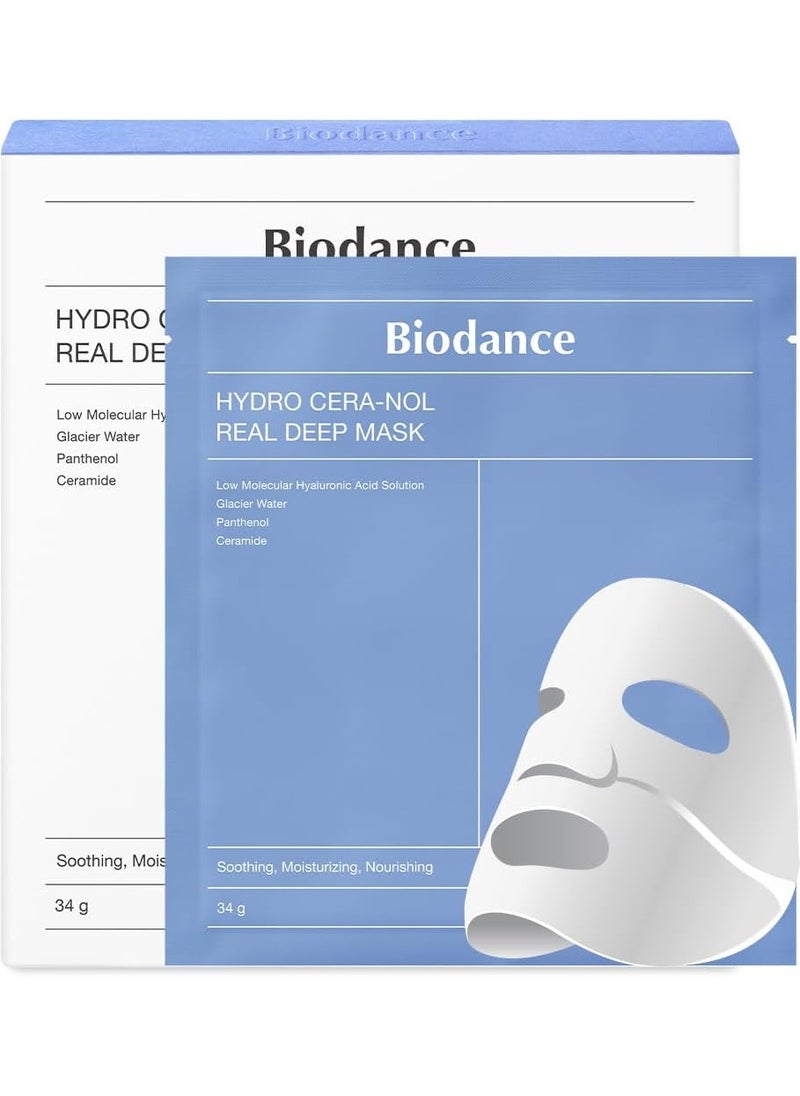 Hydro Cera-nol Real Deep Mask 1Box (34g*4ea)