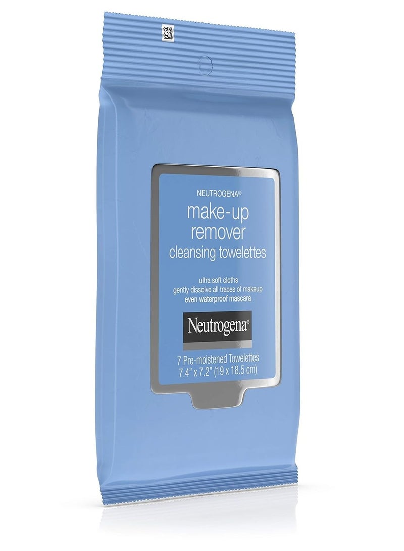 Make-Up Remover Cleansing Towelettes, 7 Count, Packaging May Vary