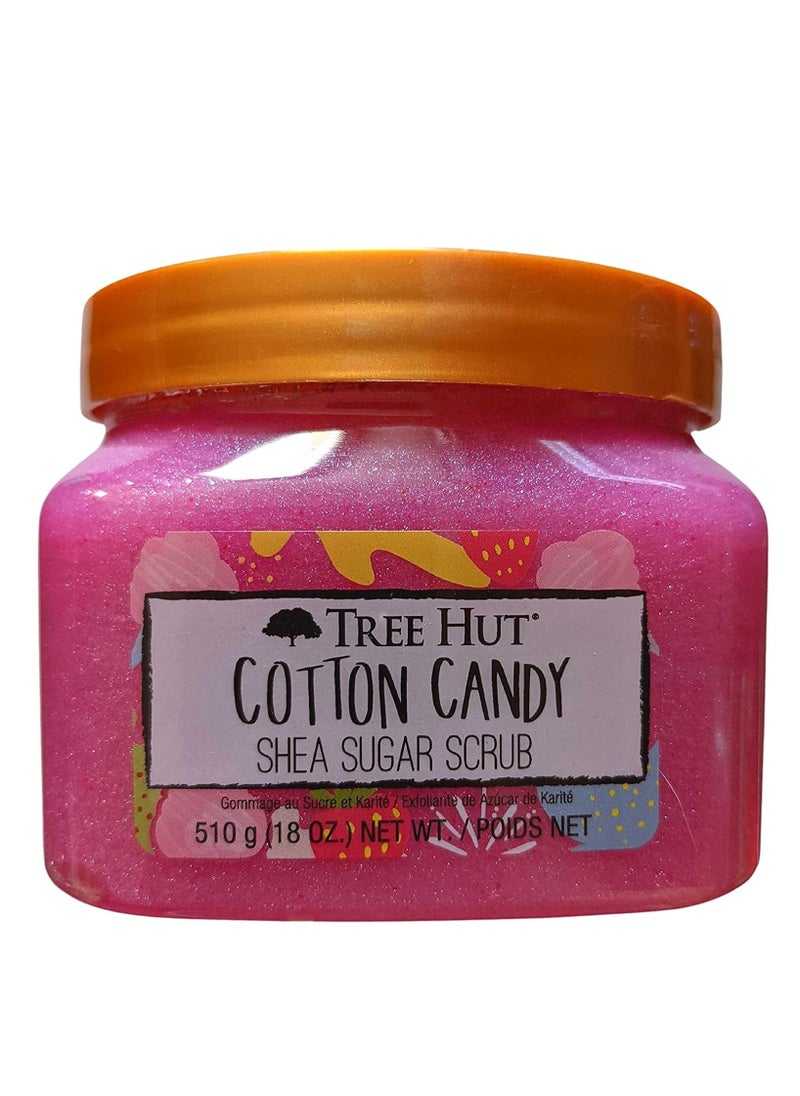 Cotton Candy Shea Sugar Body Scrub 510gram