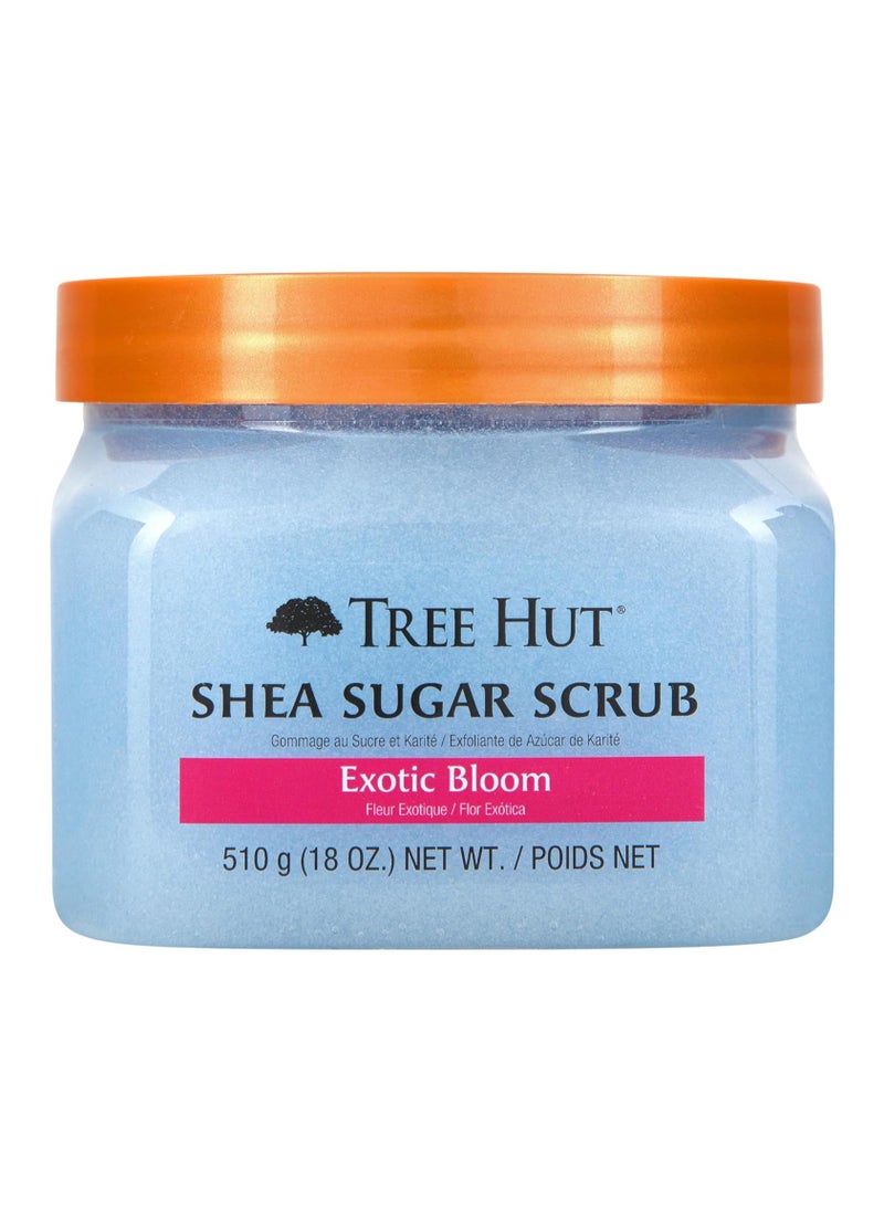 Exotic Bloom Shea Sugar Body Scrub 510gram