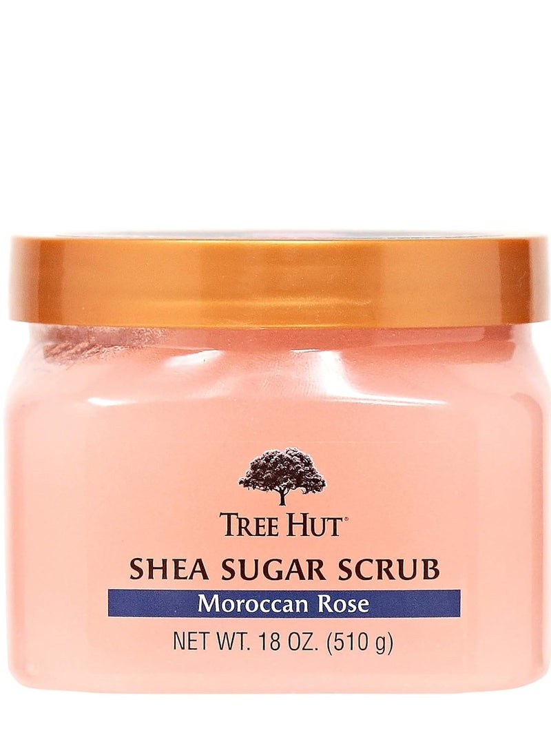 Moroccan Rose Shea Sugar Body Scrub 510gram