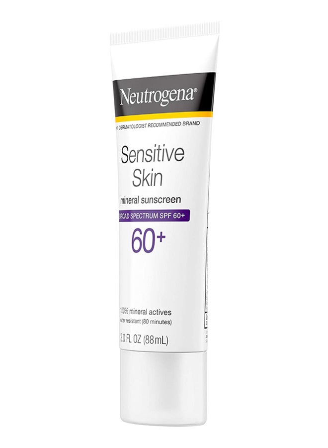 Sensitive Skin Sunscreen Lotion 3Fluid Ounce