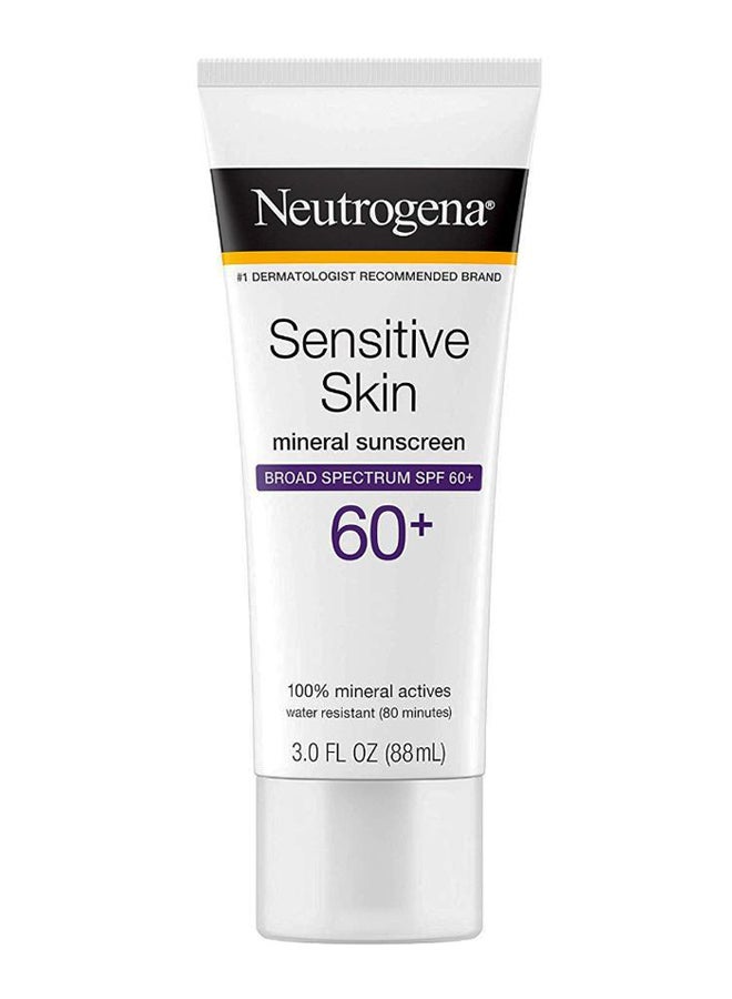 Sensitive Skin Sunscreen Lotion 3Fluid Ounce