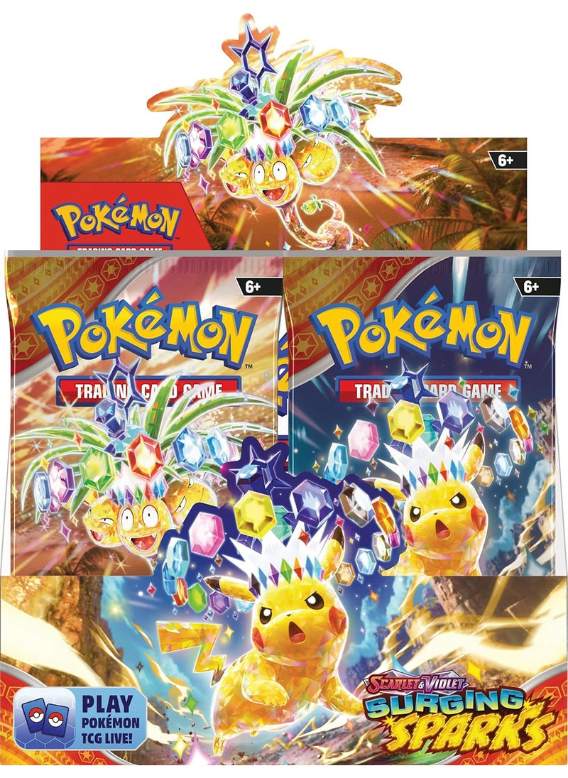 Scarlet & Violet Surging Sparks (SV08) Booster EN(36X6= 216/C)