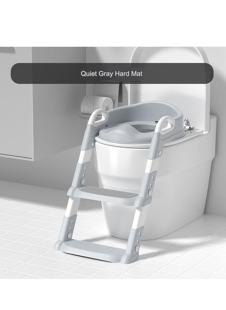 Children's Toilet Portable Toilet Seat Foldable Auxiliary Toilet Ladder