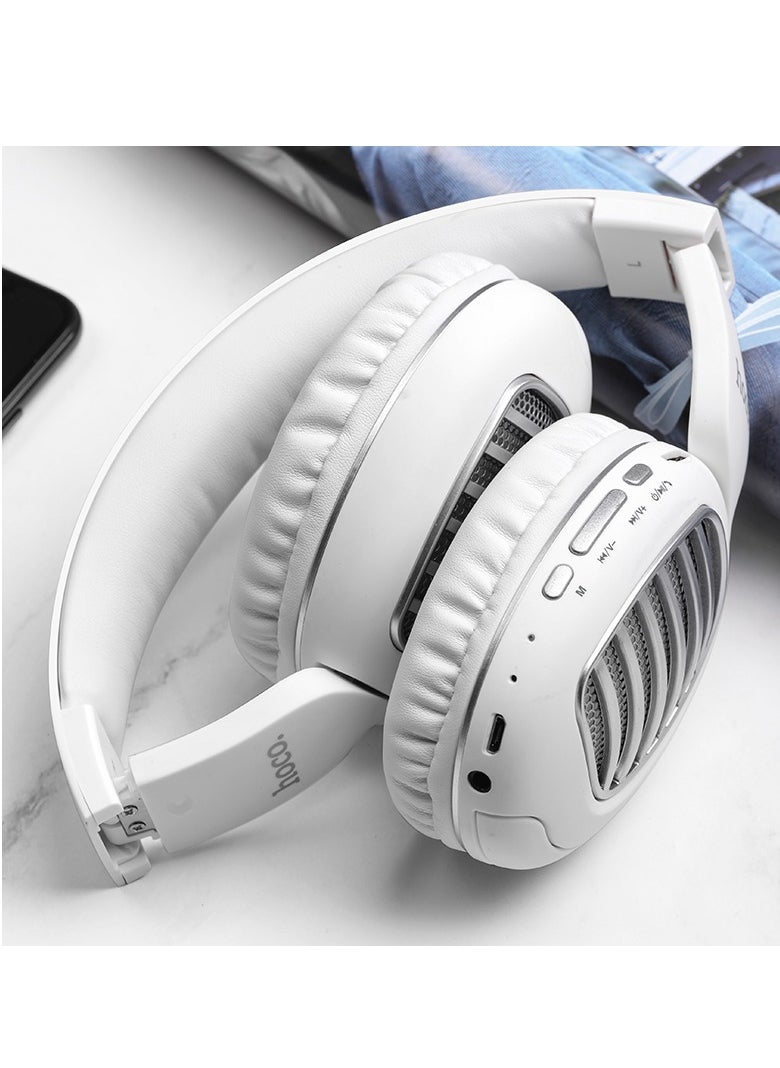 hoco. W23 Brilliant Sound Wireless Headphones – Bluetooth 5.0, Multi-Mode Playback, 8-Hour Battery Life