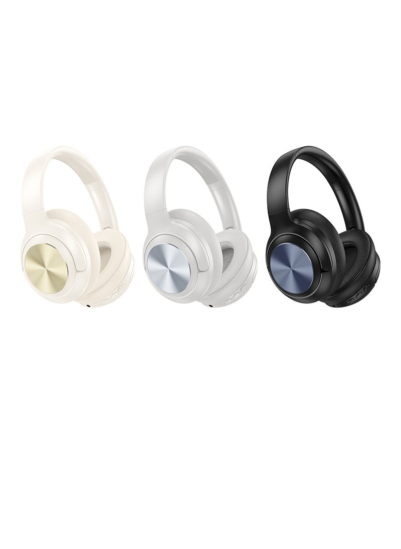 hoco. W54 Young ANC Bluetooth Headphones – Active Noise Cancellation, 30-Hour Playback, Multi-Mode Support