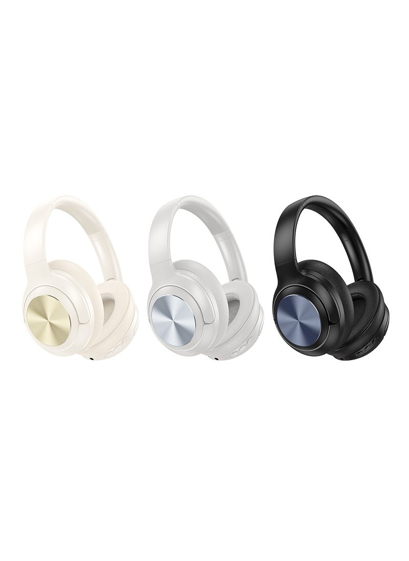 hoco. W54 Young ANC Bluetooth Headphones – Active Noise Cancellation, 30-Hour Playback, Multi-Mode Support