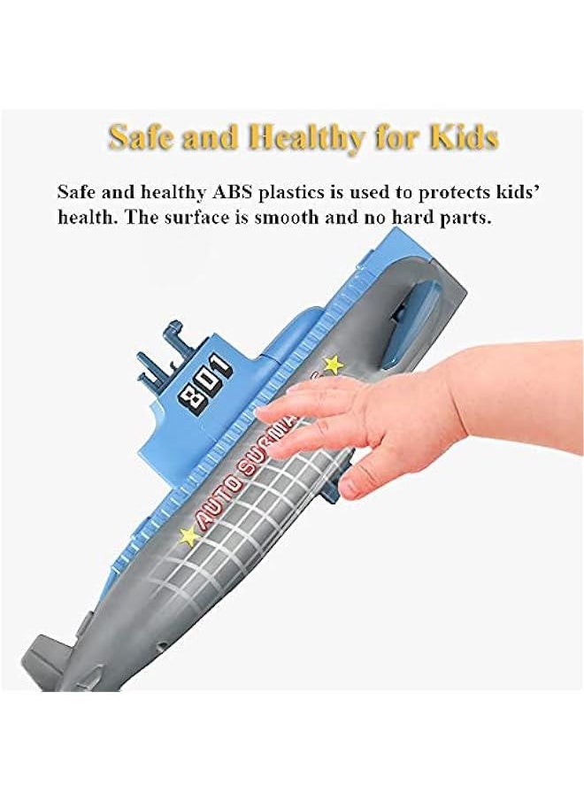 Windup Submarine Bath Toy Clockwork boat Floating Toy SUB Tub Toy Swimming Bathtub Toy Water Toy Fish Tank Toy Submarine Model Toy for Boys and Girls