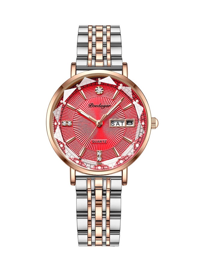 Ladies Fashion Round Quartz Watch - 430132