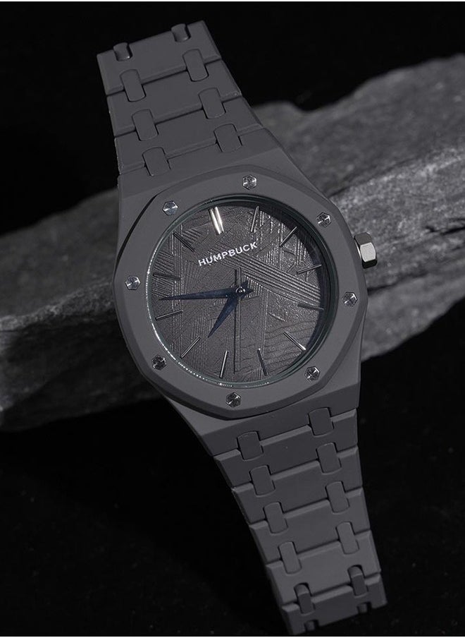 Lightweight Watch for Men Quartz Waterproof Watches 2304 gray