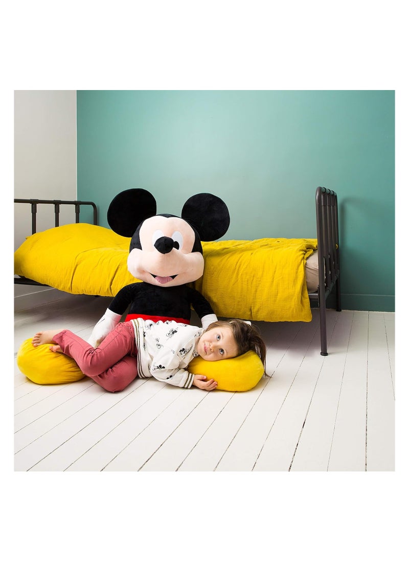 Disney Mickey Giant Plush Toy 120 cm. A great sweet friend for your children, and ideal for decorating their room.