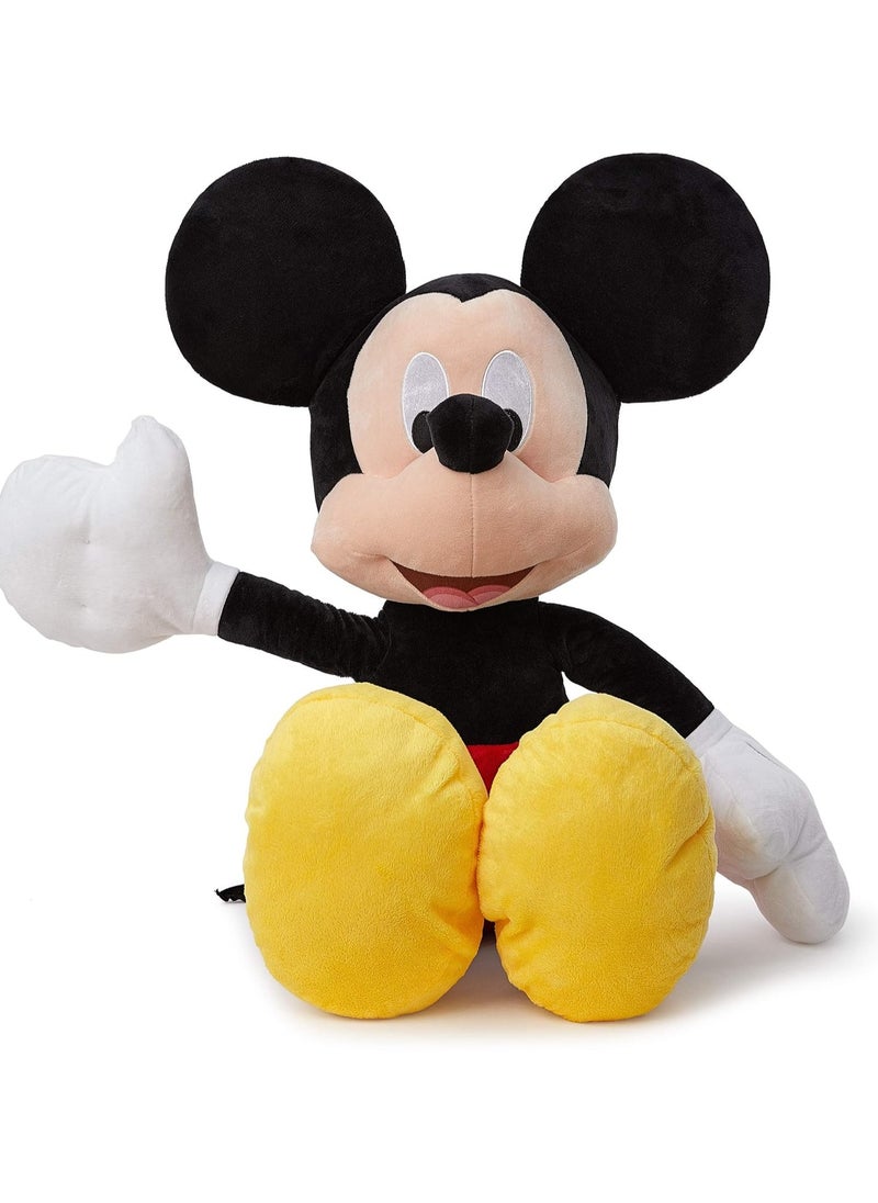 Disney Mickey Giant Plush Toy 120 cm. A great sweet friend for your children, and ideal for decorating their room.