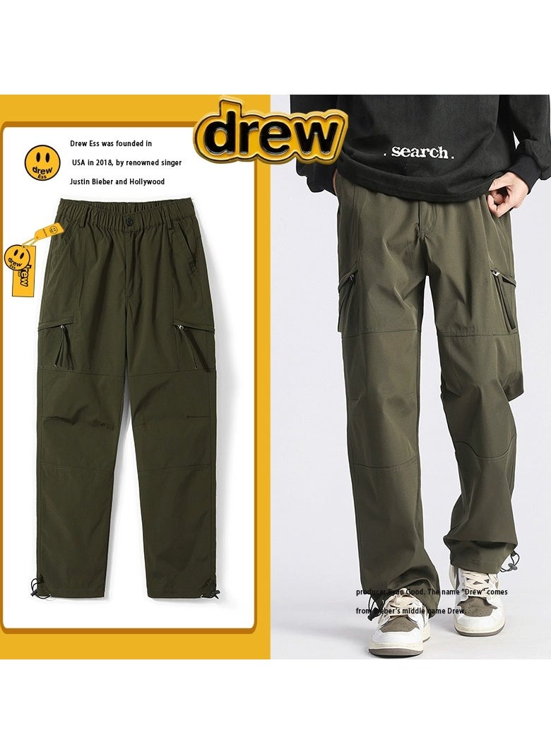 New Drew Large Casual Straight Pants