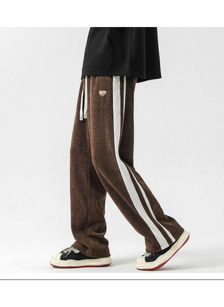 New Drew Large Casual Straight Pants