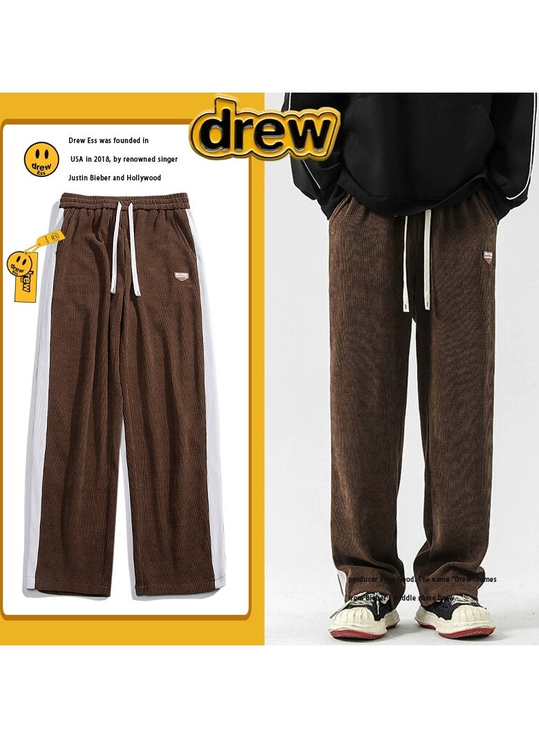 New Drew Large Casual Straight Pants