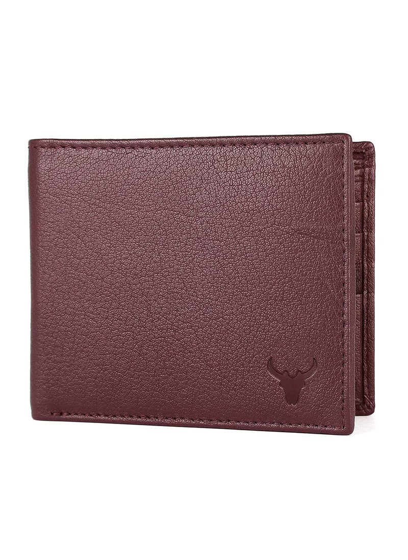 NAPA Hide Maroon Leather Wallet for Men