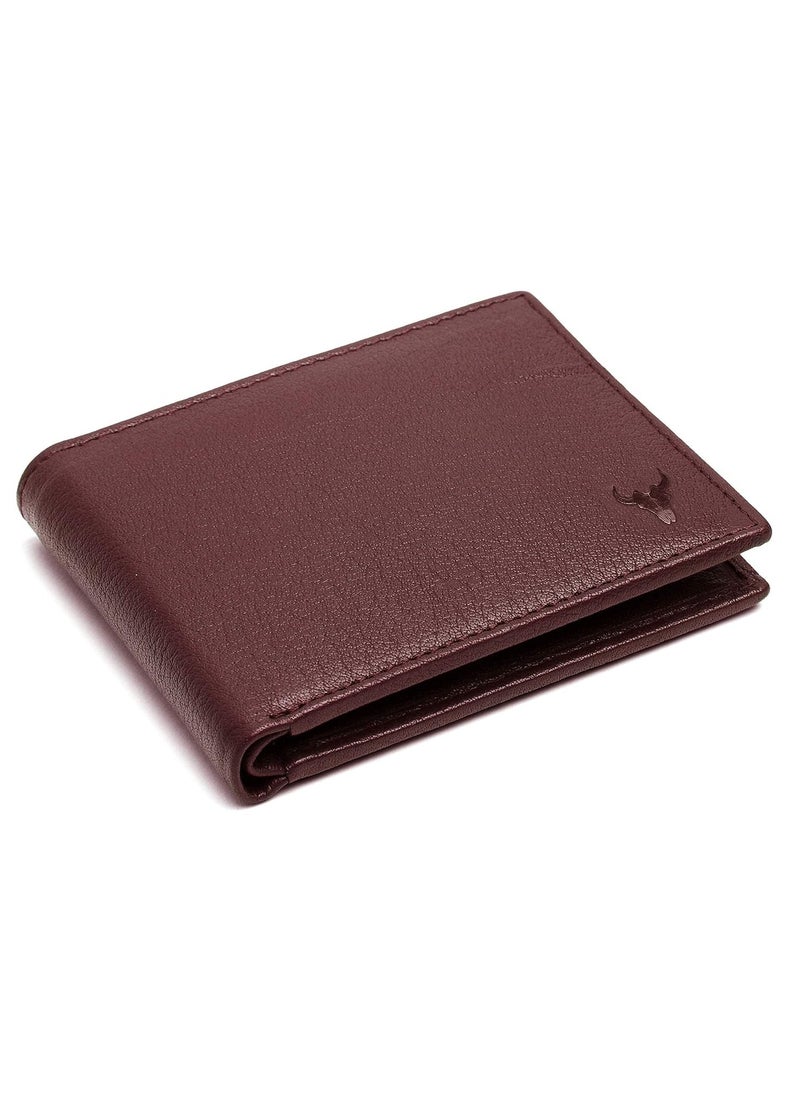 NAPA Hide Maroon Leather Wallet for Men