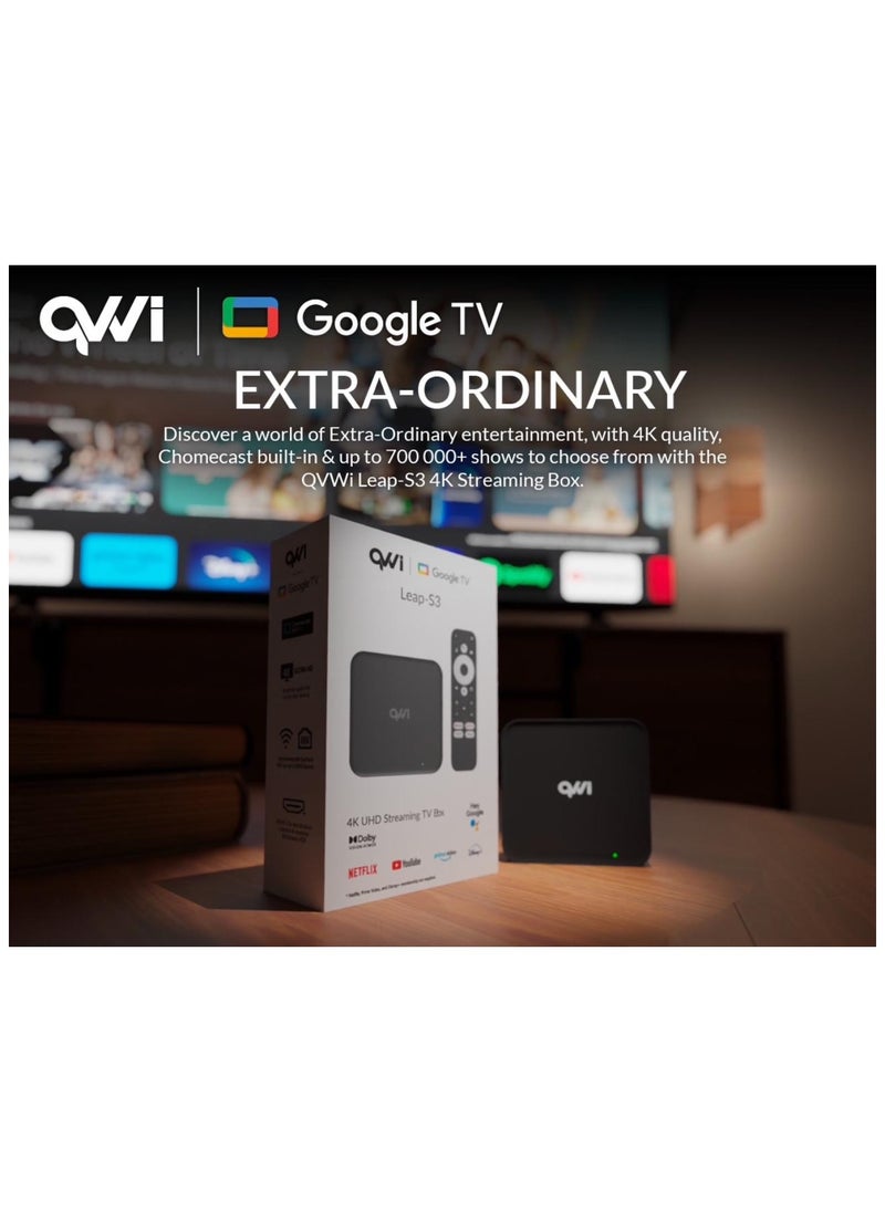Android TV box 4k QVWi Leap-S3