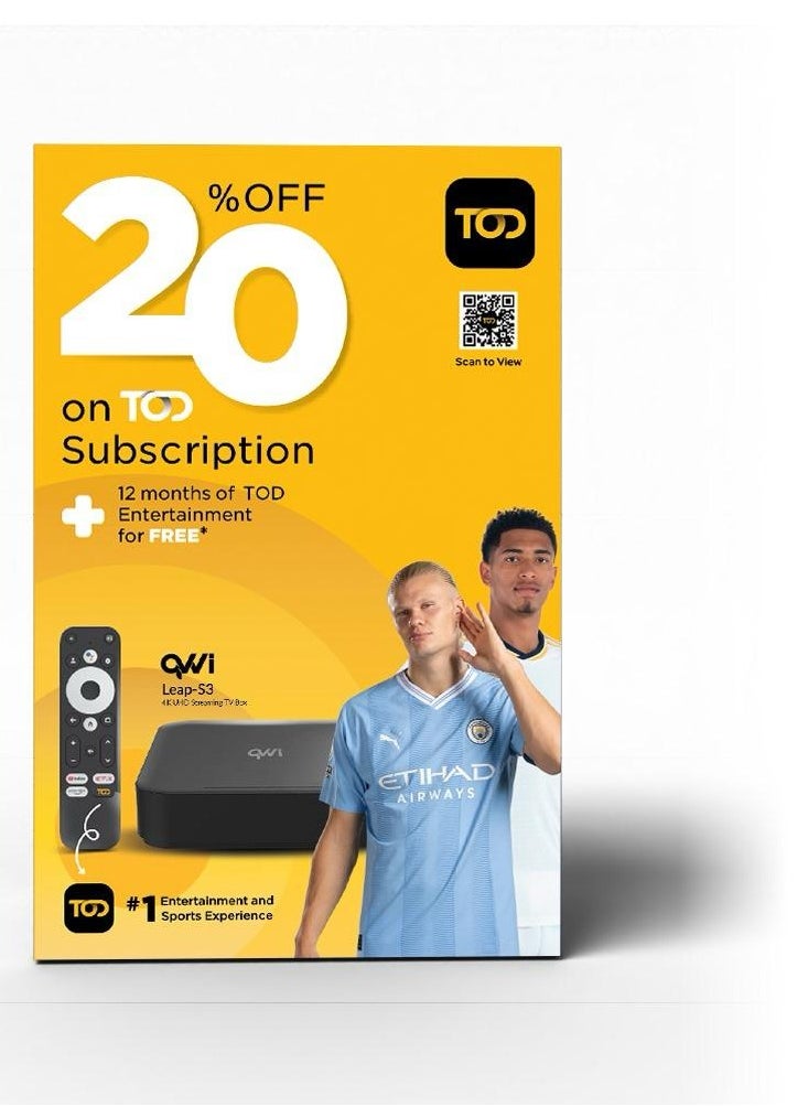 Android TV box 4k QVWi Leap-S3