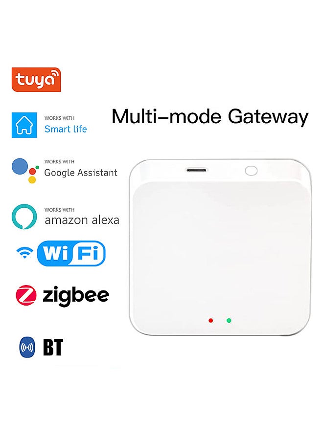 ZigBee WiFi BT Mesh Hub Smart Multi-mode Gateway, Work with Tuya Smart Life App, Voice Control, via Alexa  Home Smart Home Linkage