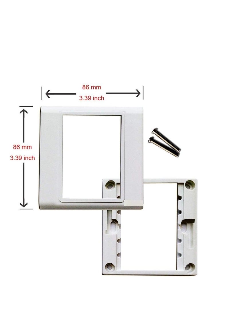 DKURVE LC, SC Fiber Optic Keystone Modules Wall Mount Faceplate Socket Plug Port
