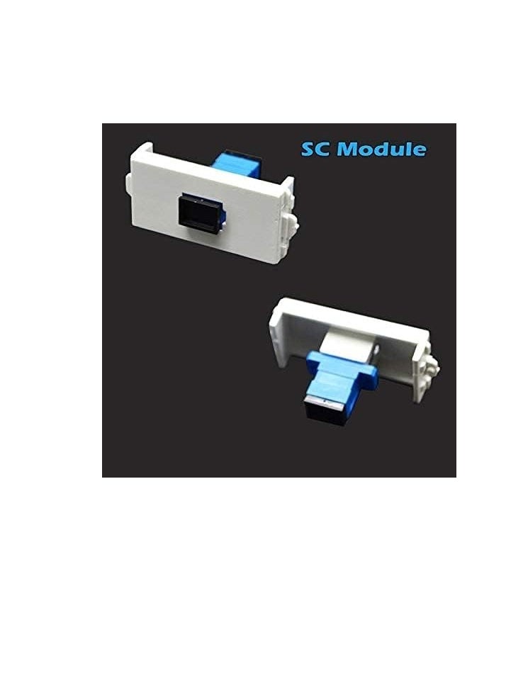 DKURVE LC, SC Fiber Optic Keystone Modules Wall Mount Faceplate Socket Plug Port