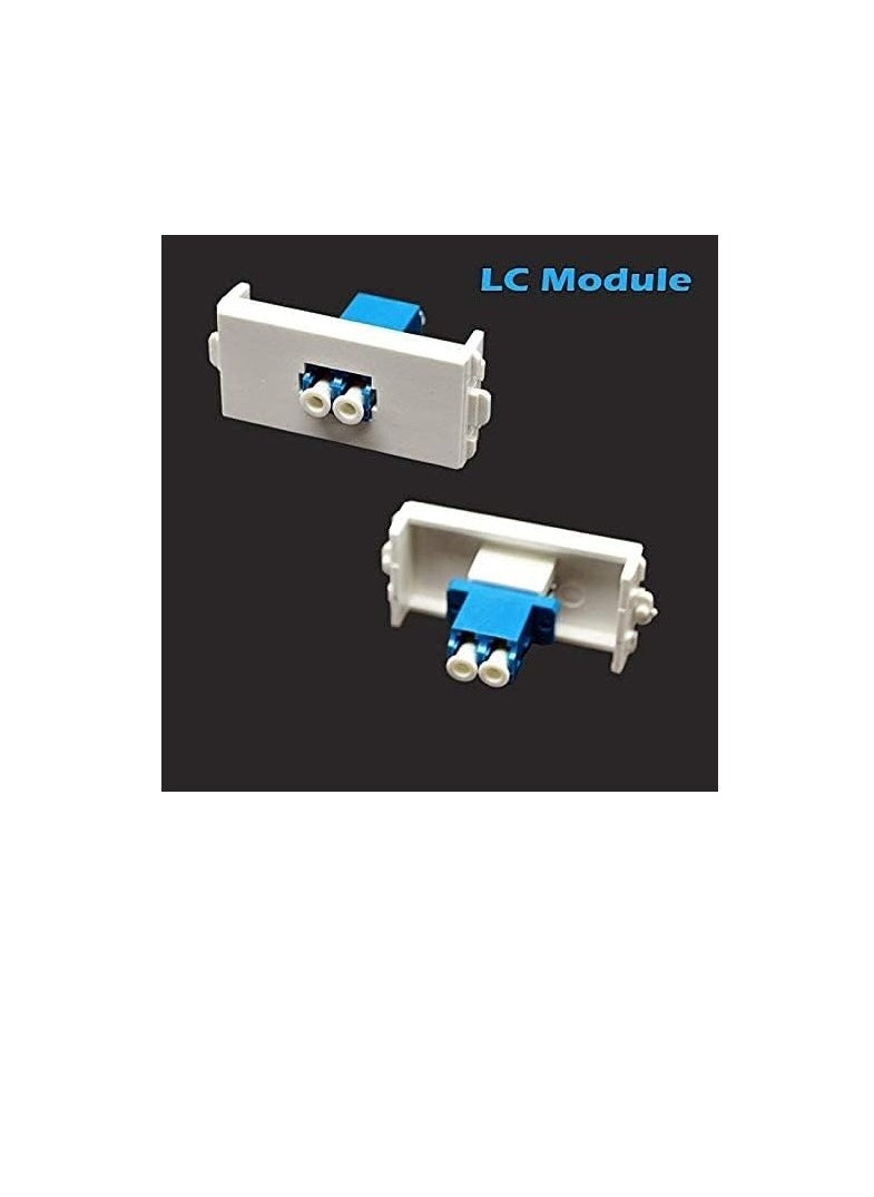 DKURVE LC, SC Fiber Optic Keystone Modules Wall Mount Faceplate Socket Plug Port