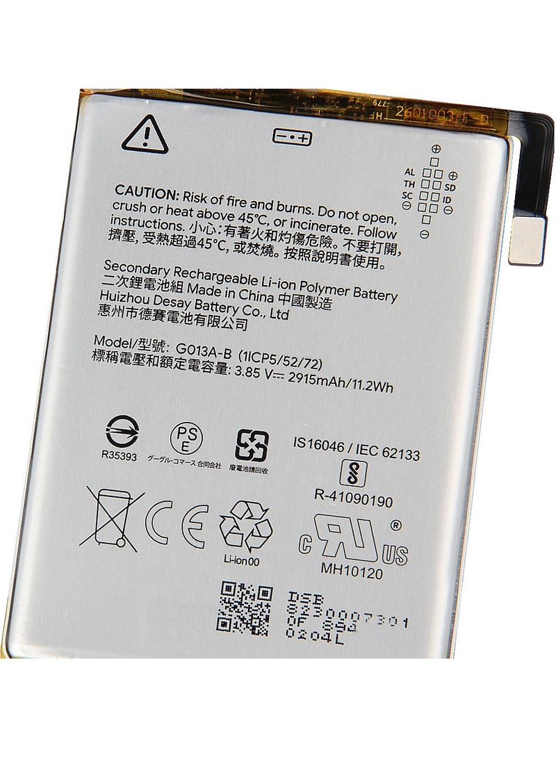 Replacement Battery For Pixel 3