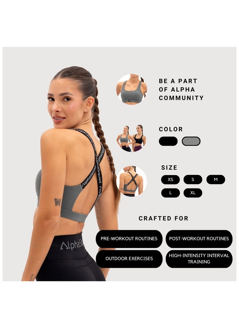 AlphaSquad Sports Bra for Women