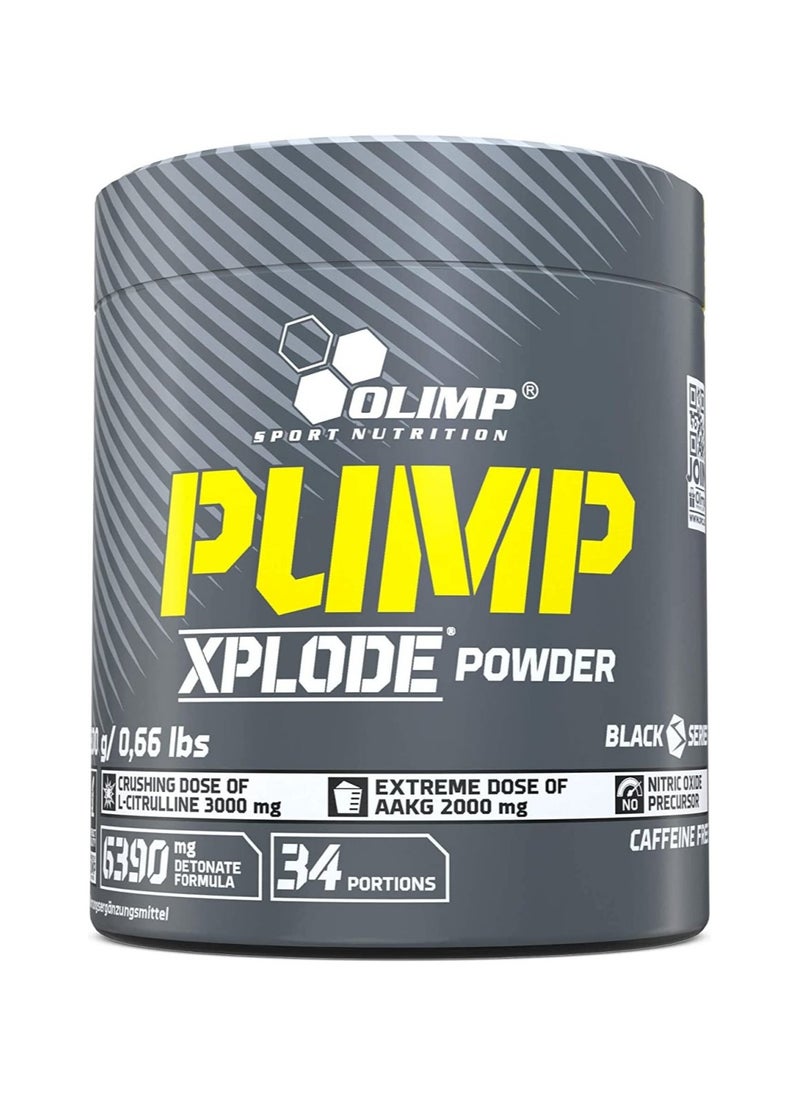 Pump Xplode Fruit Punch 34 Portions 300g