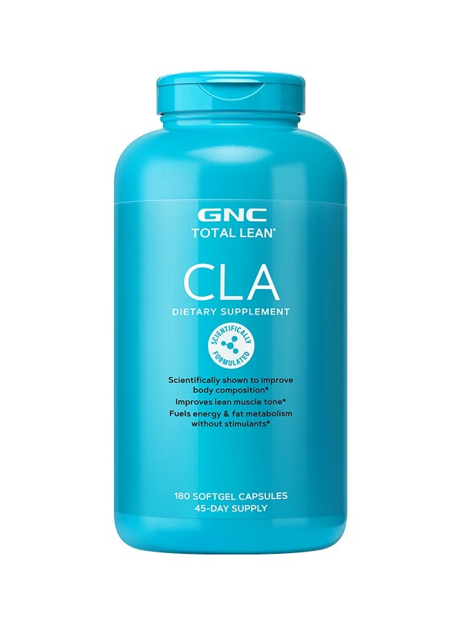 GNC Total Lean Cla Nutritional Supplement - 180 Softgels