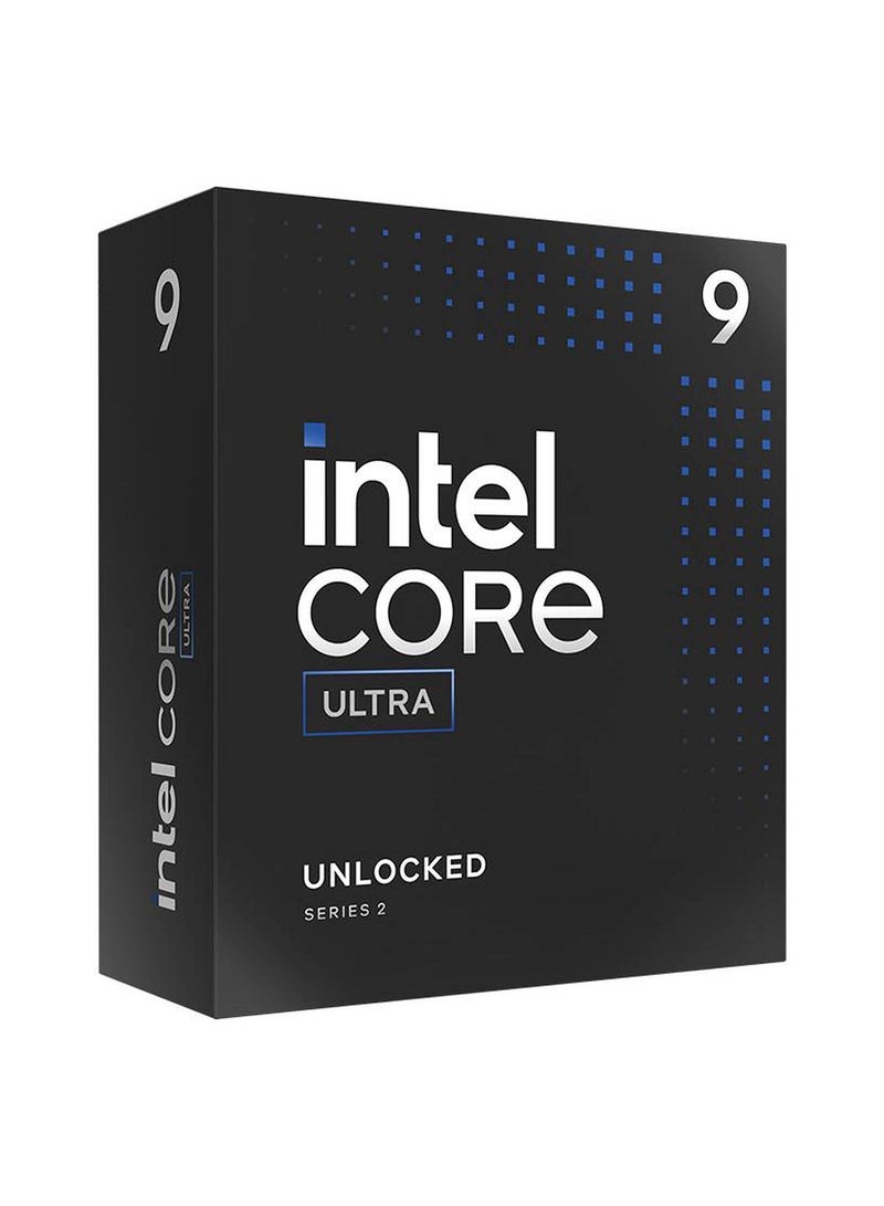 Core Ultra 9 285K 3.7 GHz LGA 1851 Processor, Intel Graphics, 24-Cores & 24-Threads, 40 MB Cache, 5.7 GHz Max Turbo Frequency, Dual Channel DDR5 Memory, 192GB Max Memory Size | BX80768285K Silver