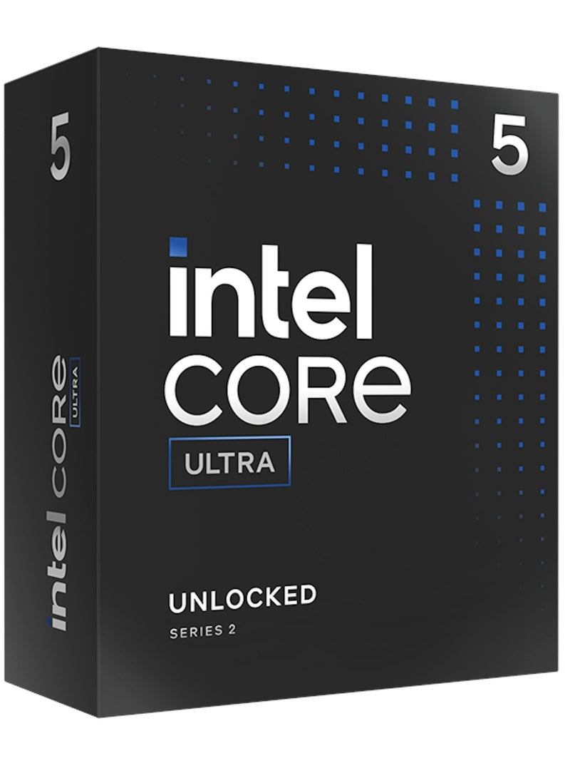 Core Ultra 5 245K (Arrow Lake) Socket LGA 1851 Desktop Processor (Series 2), 14 Cores & 14 Threads,  24M Cache, 5.2 GHz Max Turbo Boost Frequency, Intel Graphics, 2* DDR5 & 192GB Max Memory, Intel AI Boost | BX80768245K